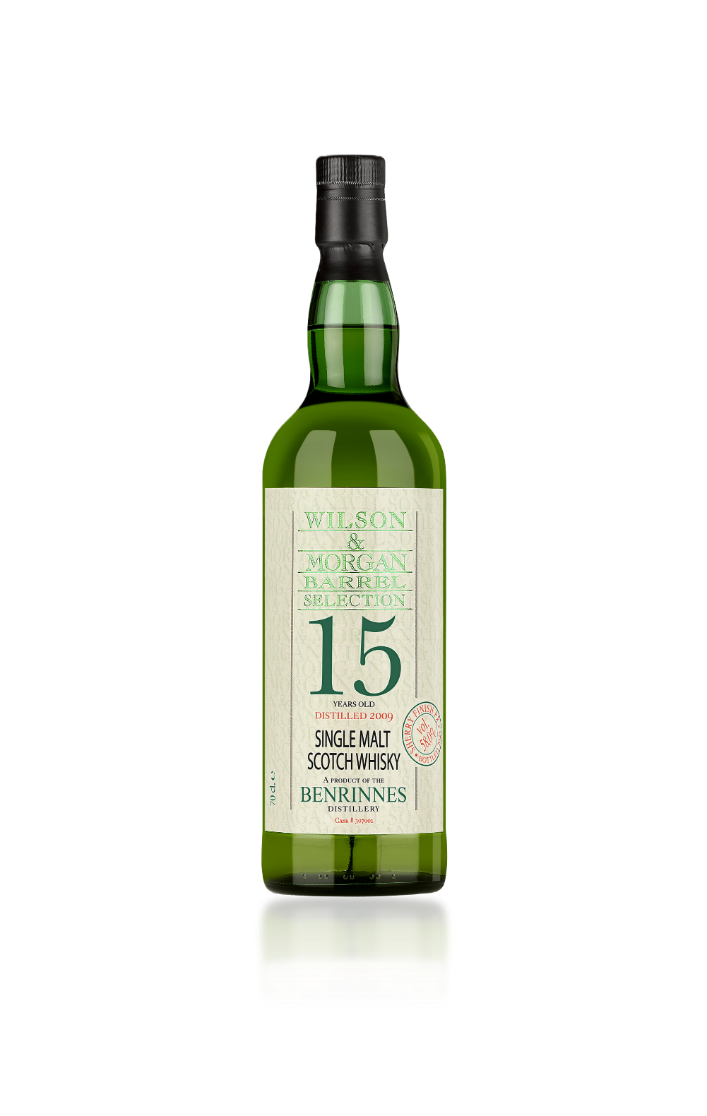 Whisky Wilson & Morgan - Cask Strength - Benrinnes 15 ans