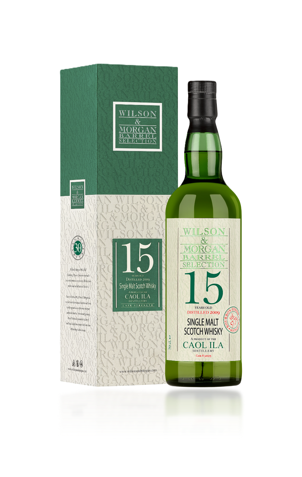 Whisky Wilson & Morgan - Cask Strength - Caol Ila 15 ans