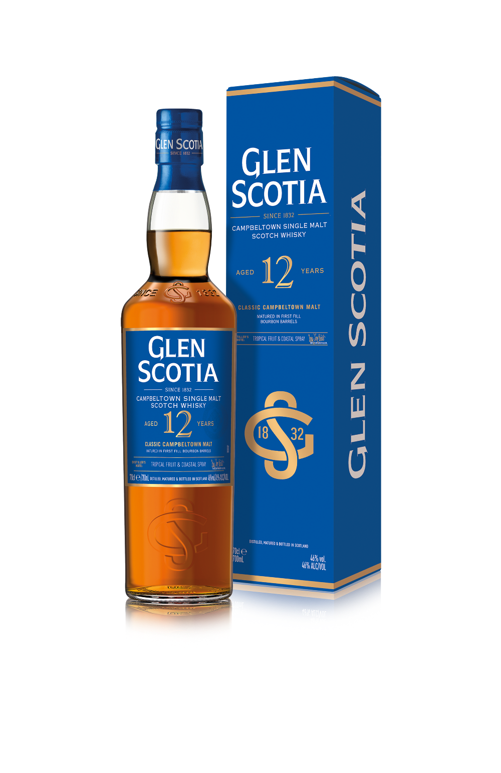 Single Malt Scotch Whisky Glen Scotia 12
