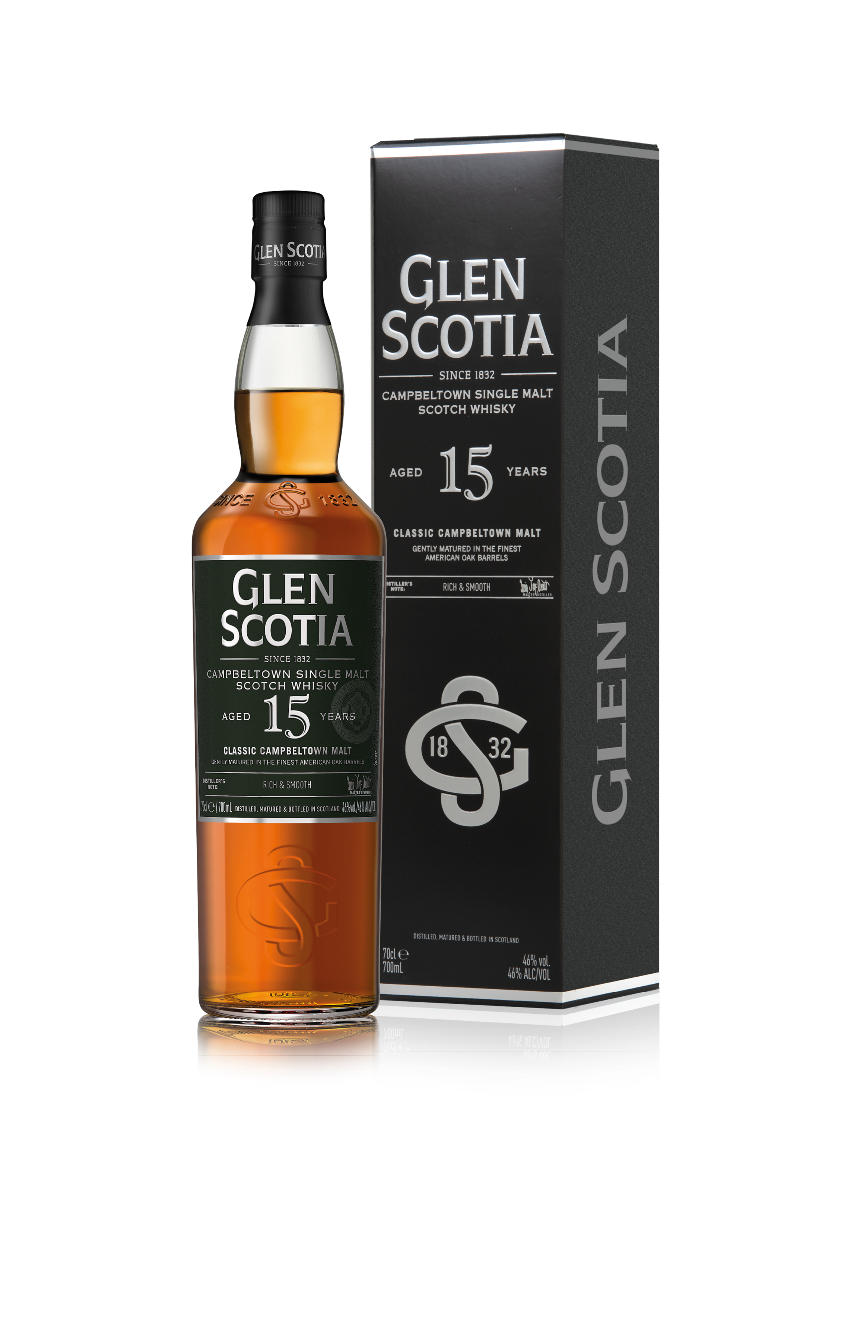 Single Malt Scotch Whisky Glen Scotia 15