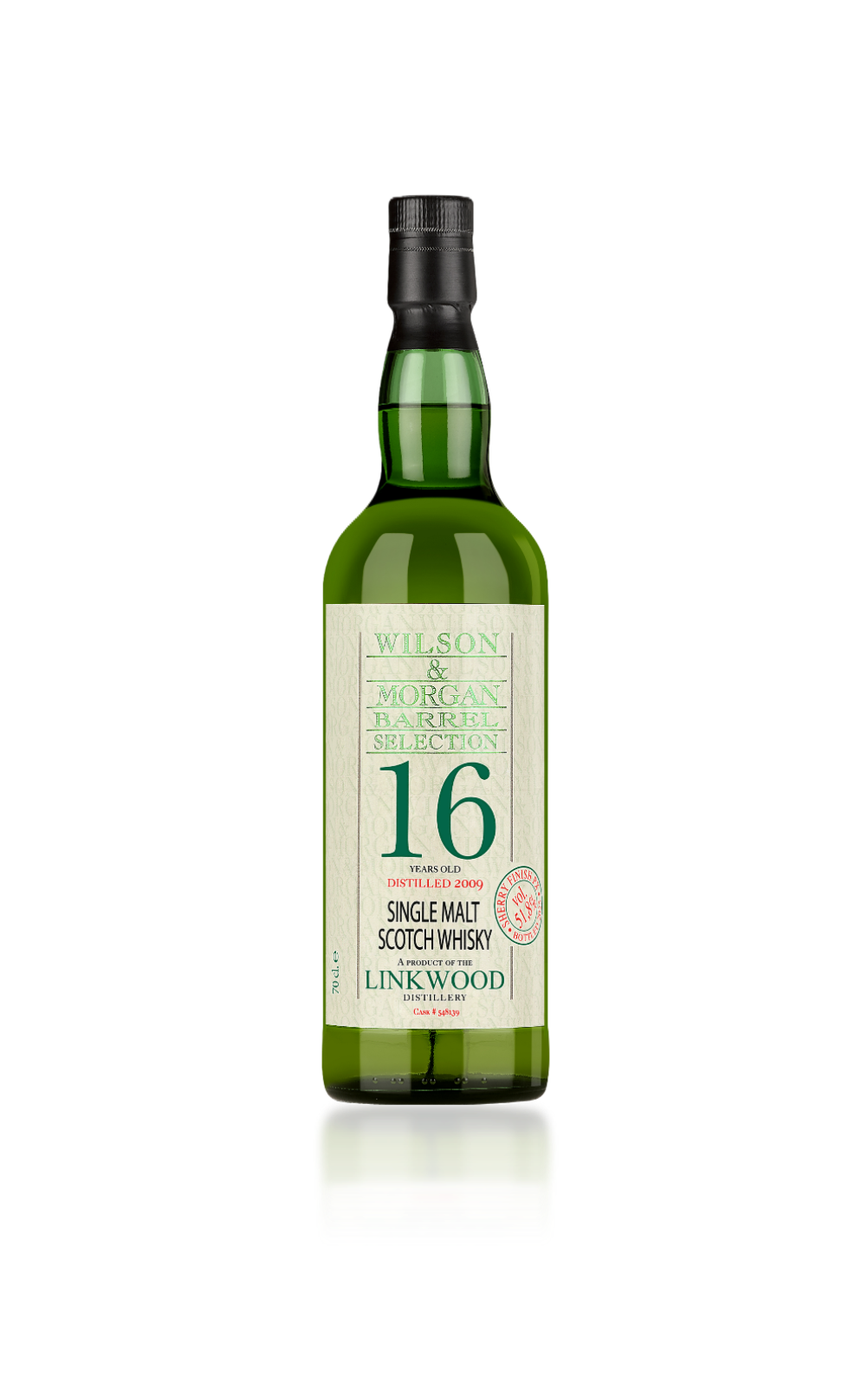 Whisky Wilson & Morgan - Cask Strength - Linkwood 16 ans