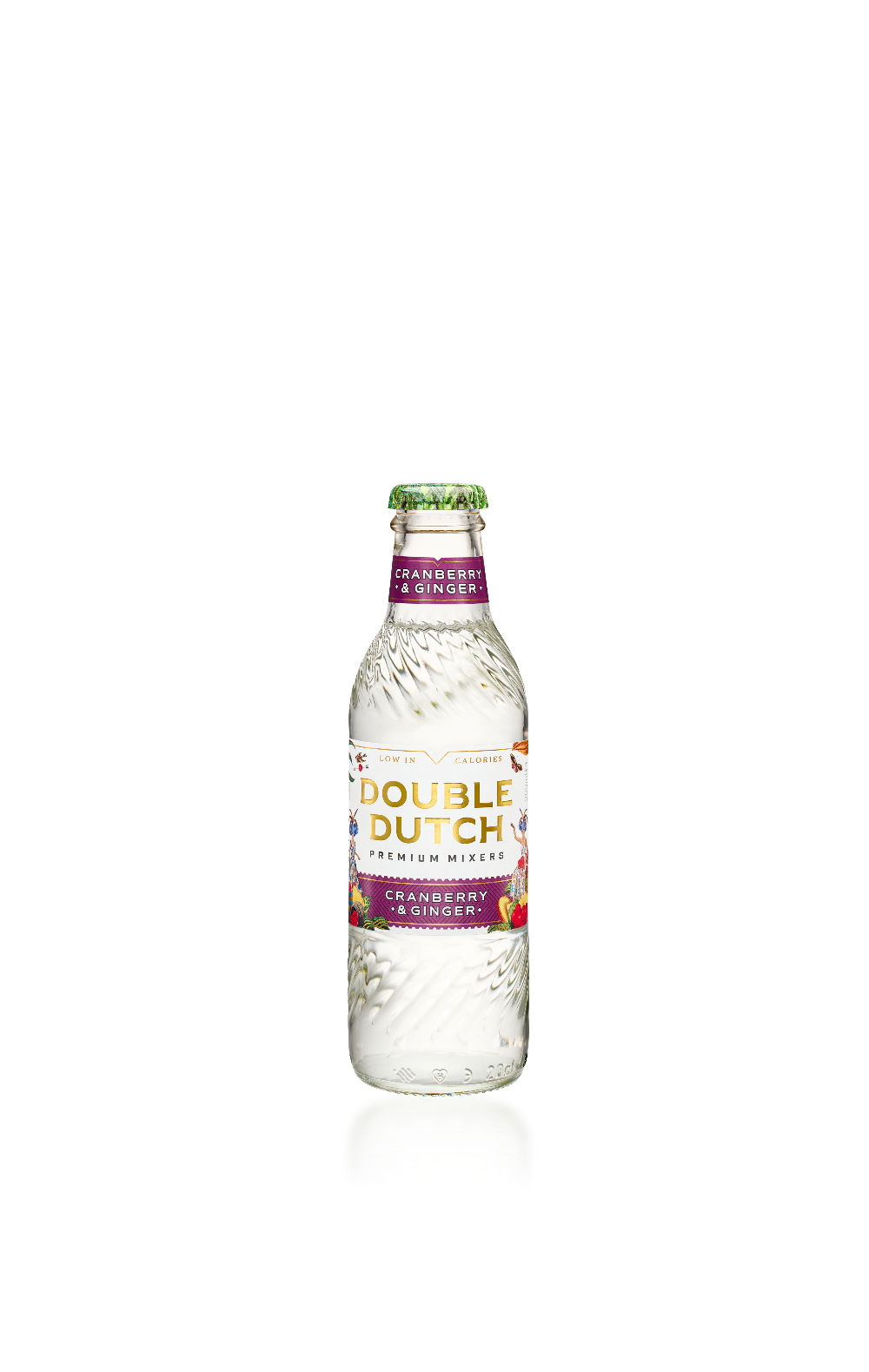 Mixer Double Dutch Cranberry &amp; Gingembre Tonic Water (1 fardeau de 24 bouteilles 20cl)