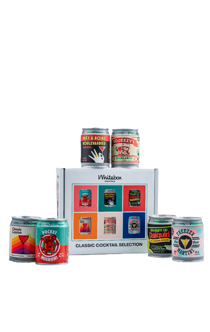 Cocktail prêt à boire Whitebox Coffret 6 canettes