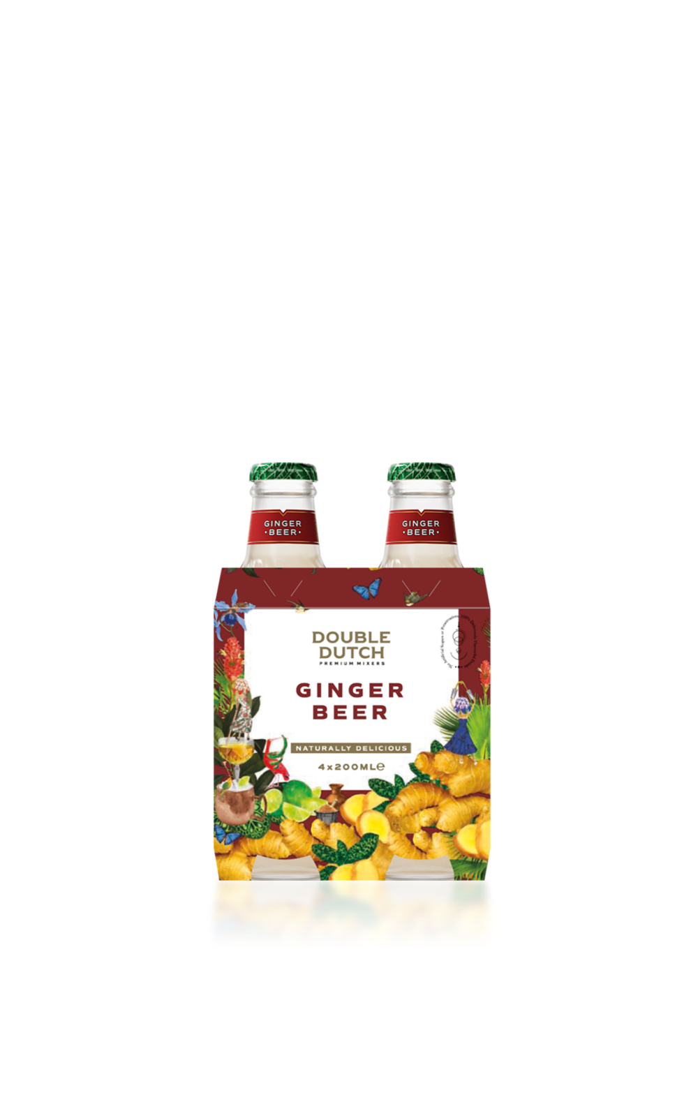 Mixer Double Dutch Ginger Beer (1 fardeau de 6x4 bouteilles 20cl)