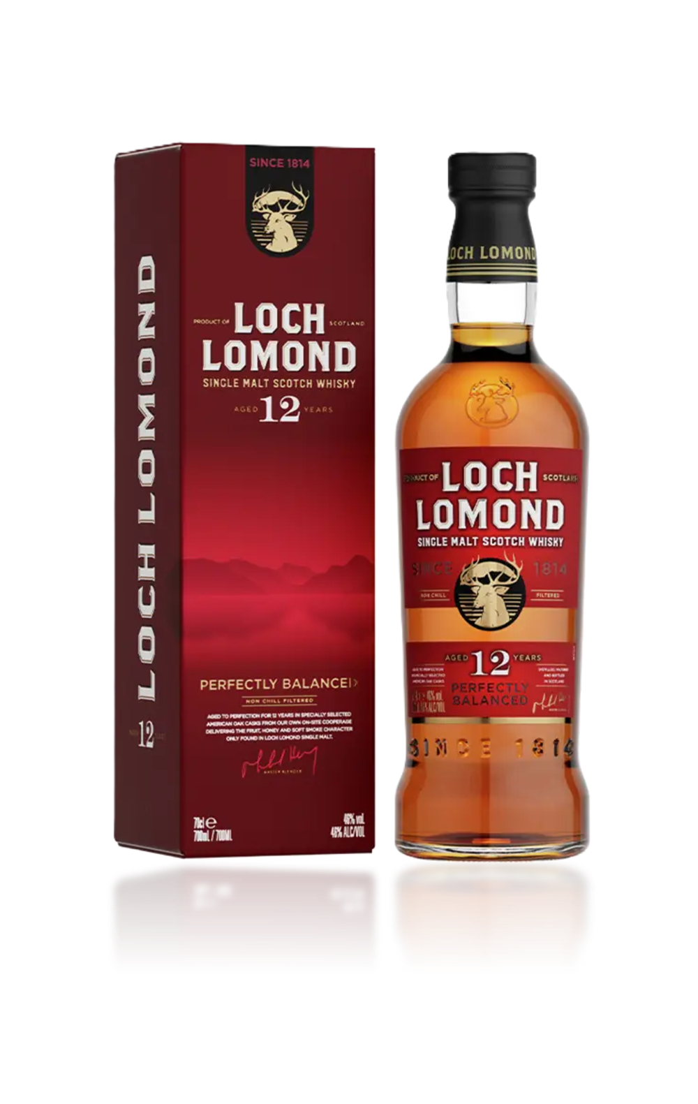 Single Malt Scocth Whisky Loch Lomond 12 ans