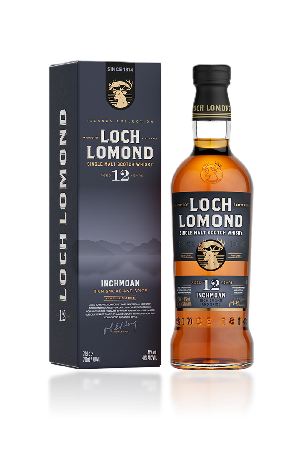 Single Malt Scotch Whisky Loch Lomond 12 ans Inchmoan