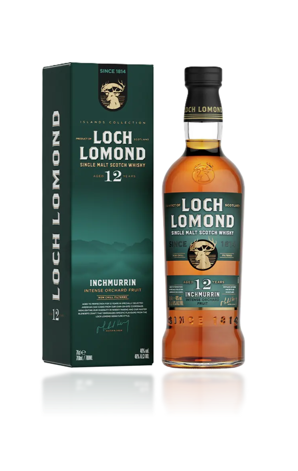 Single Malt Scotch Whisky Loch Lomond 12 ans Inchmurrin