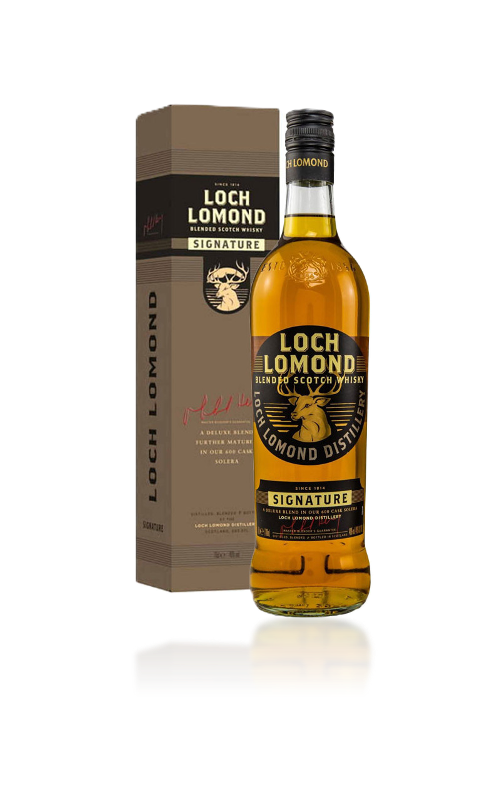 Blended Scotch Whisky Loch Lomond Signature