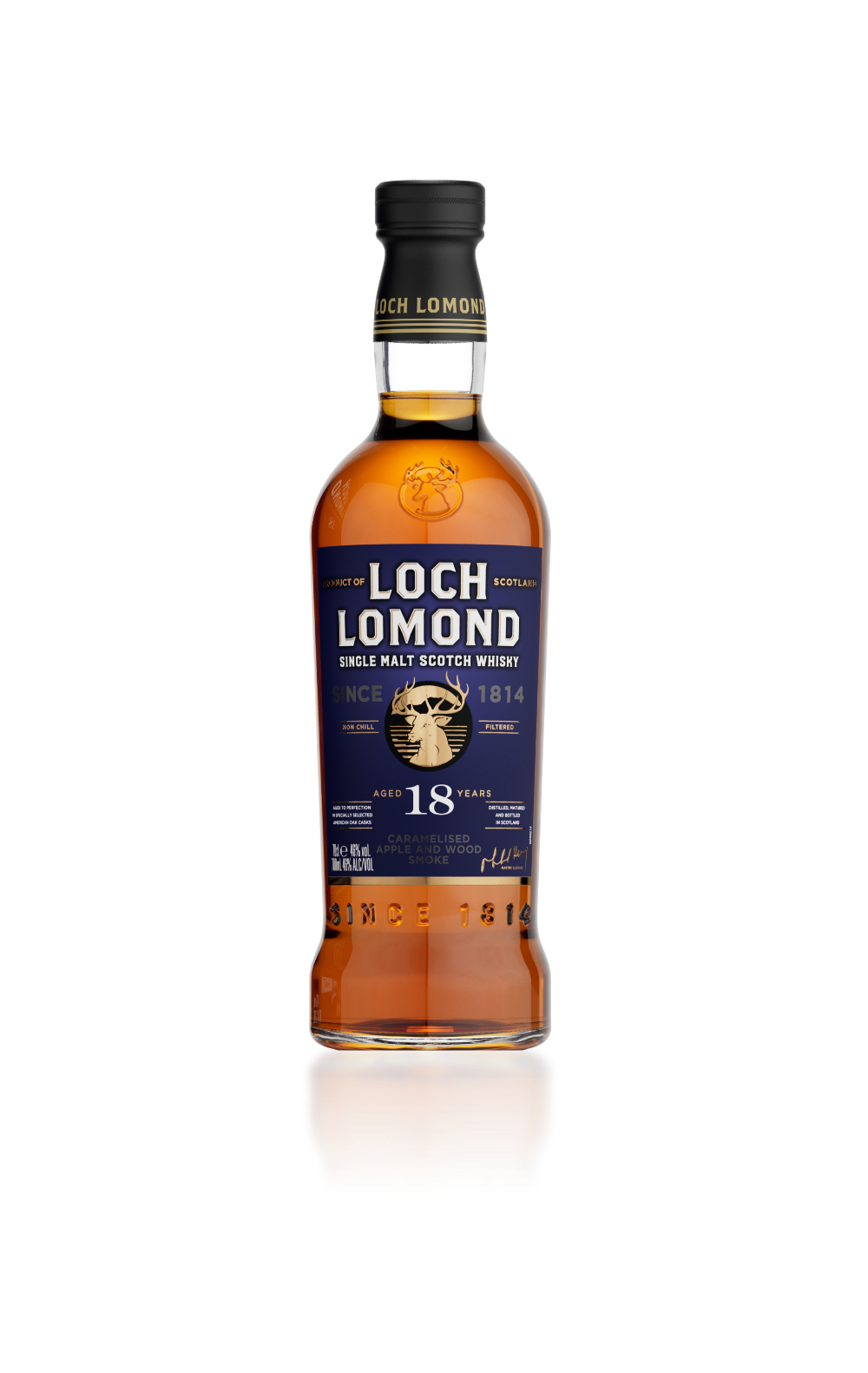 Single Malt Scotch Whisky Loch Lomond 18 ans