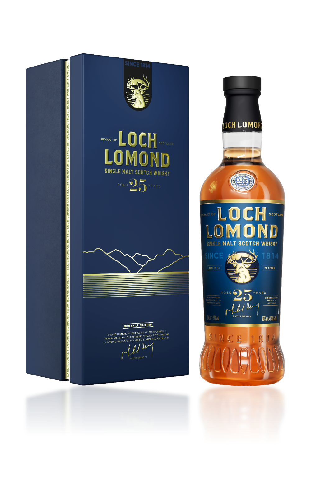 Single Malt Scotch Whisky Loch Lomond 25 ans