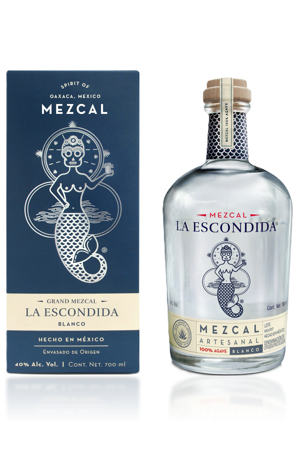 Mezcal Blanco La Escondida