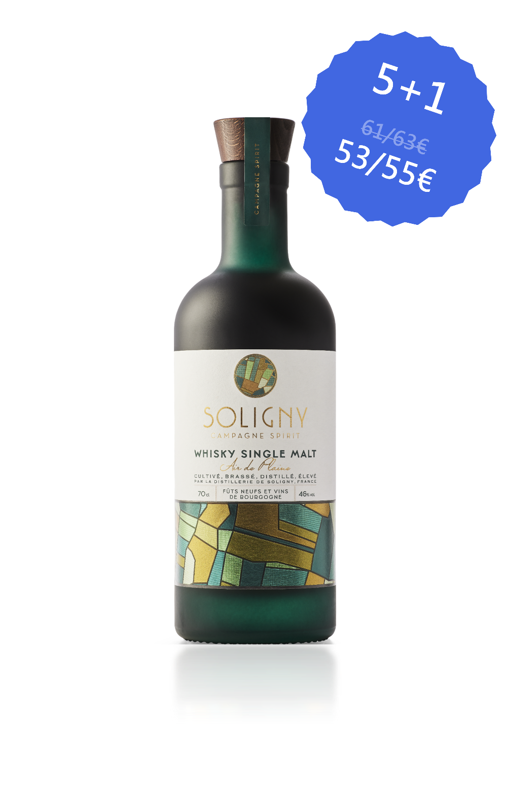 Whisky Français Single Malt Soligny "Air de Plaine"