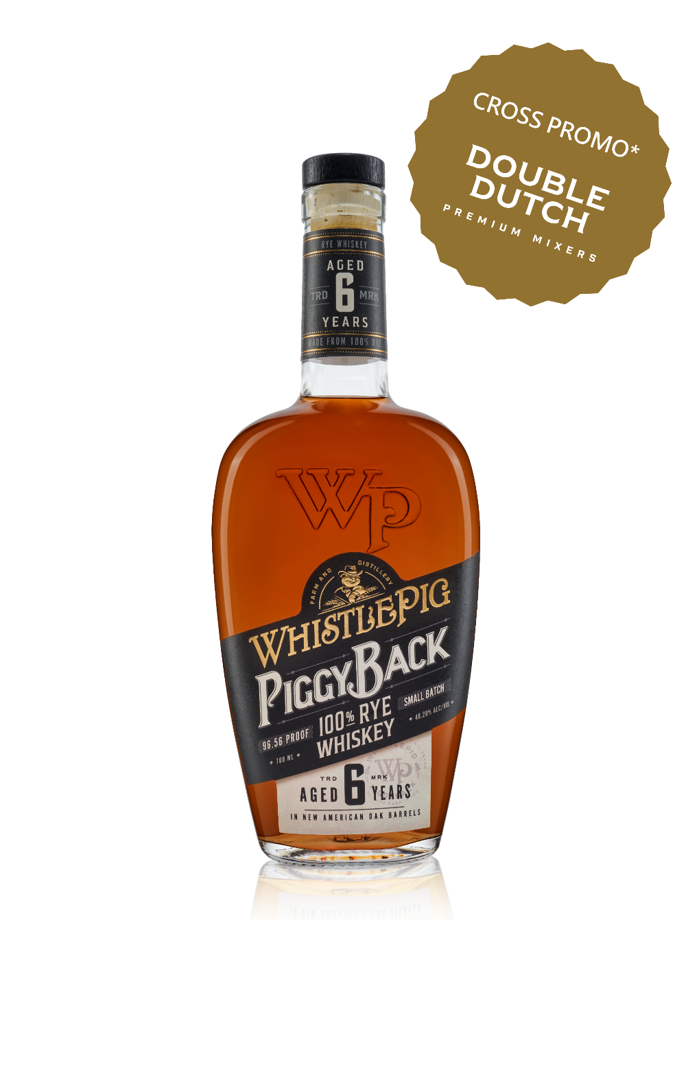 Rye Whiskey Américain WhistlePig Piggyback 6 ans